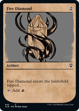 Image for Fire Diamond (Showcase) (445) [Commander Legends: Battle for Baldur's Gate]