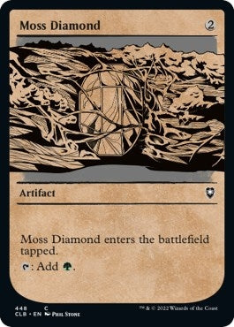 Image for Moss Diamond (Showcase) (448) [Commander Legends: Battle for Baldur's Gate]