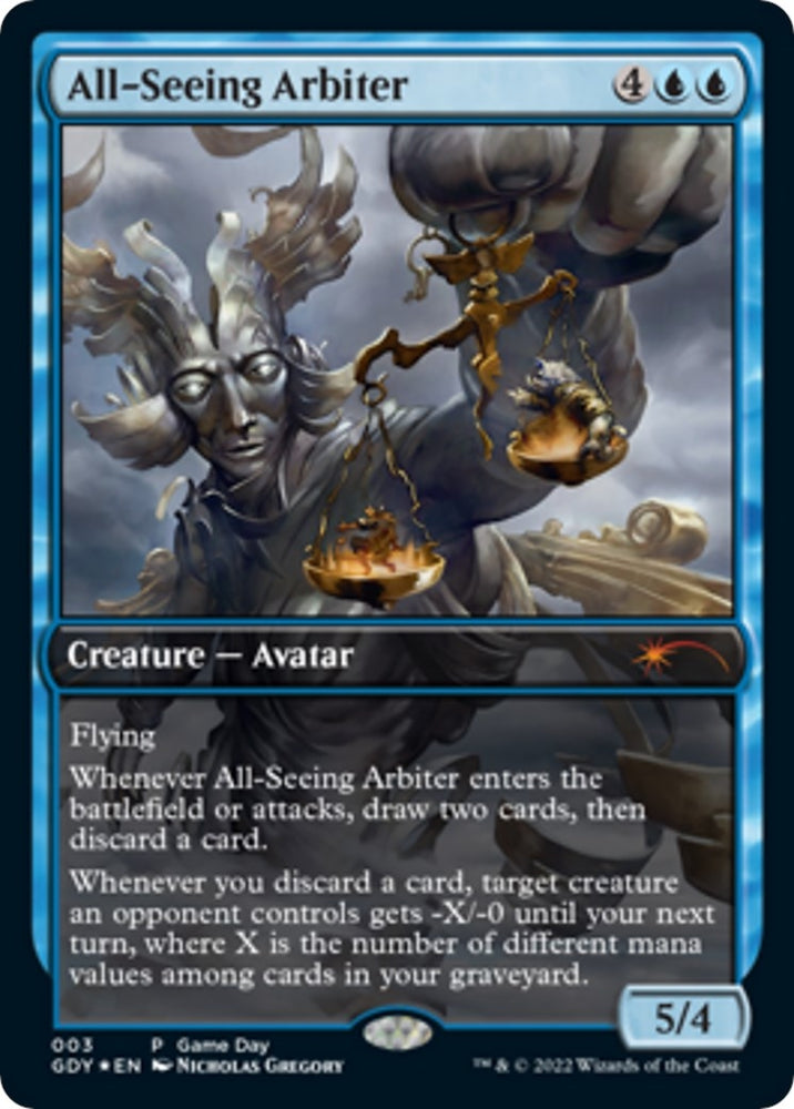 Image for All-Seeing Arbiter (3) [Game Day & Store Championship Promos]