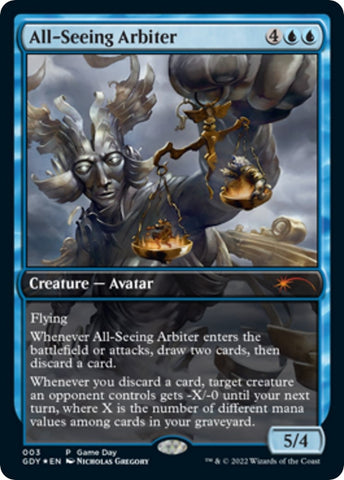 Image for All-Seeing Arbiter (3) [Game Day & Store Championship Promos]