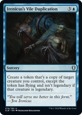Image for Irenicus's Vile Duplication (78) [Commander Legends: Battle for Baldur's Gate]