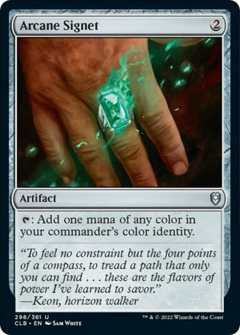 Image for Arcane Signet (298) [Commander Legends: Battle for Baldur's Gate]