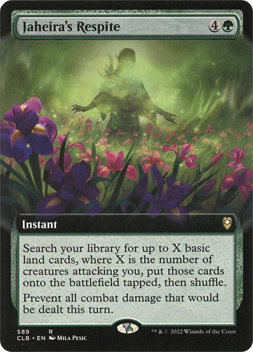 Image for Jaheira's Respite (Extended Art) (589) [Commander Legends: Battle for Baldur's Gate]