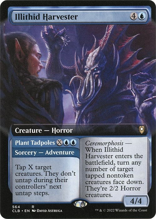 Image for Illithid Harvester (Extended Art) (564) [Commander Legends: Battle for Baldur's Gate]