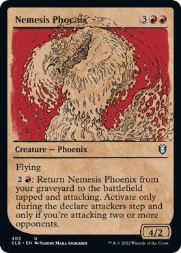 Image for Nemesis Phoenix (Showcase) (403) [Commander Legends: Battle for Baldur's Gate]