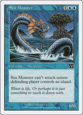Image for Sea Monster (96) - Magic: The Gathering