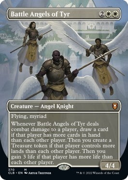 Image for Battle Angels of Tyr (Borderless) (370) [Commander Legends: Battle for Baldur's Gate]