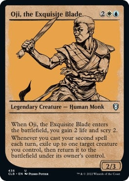 Image for Oji, the Exquisite Blade (Showcase) (436) [Commander Legends: Battle for Baldur's Gate]