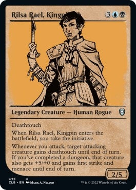 Image for Rilsa Rael, Kingpin (Showcase) (439) [Commander Legends: Battle for Baldur's Gate]
