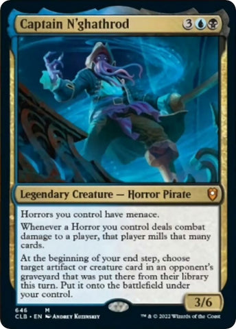 Image for Captain N'ghathrod (646) [Commander Legends: Battle for Baldur's Gate]