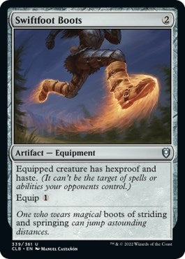 Image for Swiftfoot Boots (339) [Commander Legends: Battle for Baldur's Gate]