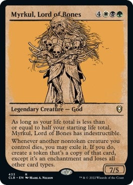 Image for Myrkul, Lord of Bones (Showcase) (433) [Commander Legends: Battle for Baldur's Gate]