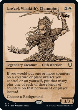 Image for Lae'zel, Vlaakith's Champion (Showcase) (378) [Commander Legends: Battle for Baldur's Gate]