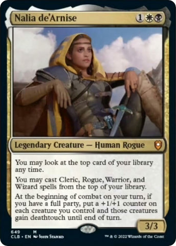 Image for Nalia de'Arnise (649) [Commander Legends: Battle for Baldur's Gate]