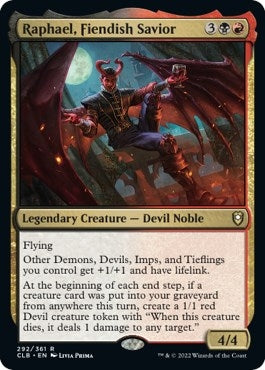Image for Raphael, Fiendish Savior (292) [Commander Legends: Battle for Baldur's Gate]