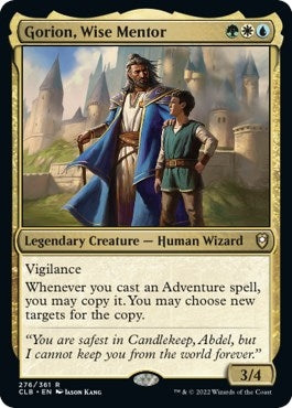 Image for Gorion, Wise Mentor (276) [Commander Legends: Battle for Baldur's Gate]