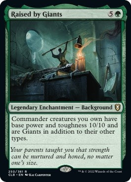 Image for Raised by Giants (250) [Commander Legends: Battle for Baldur's Gate]