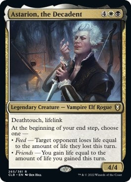 Image for Astarion, the Decadent (265) [Commander Legends: Battle for Baldur's Gate]