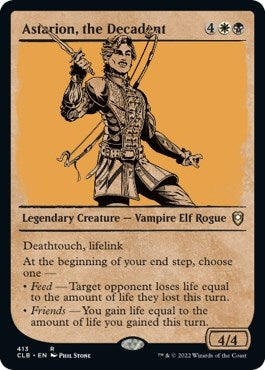 Image for Astarion, the Decadent (Showcase) (413) [Commander Legends: Battle for Baldur's Gate]