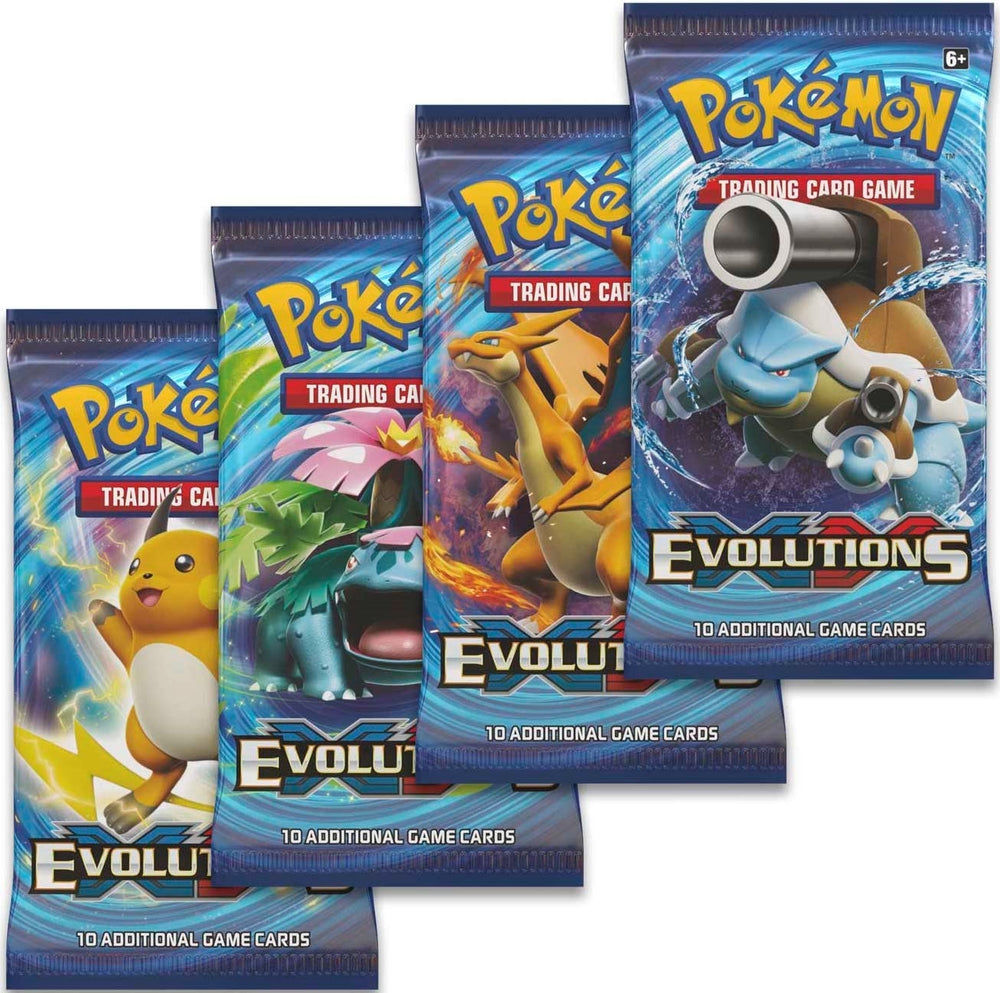 Image for Evolutions Booster Pack Art Bundle [Set of 4] [XY - Evolutions]
