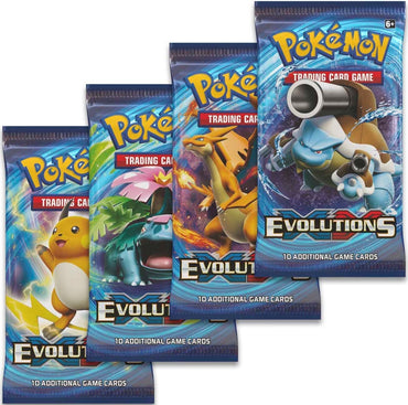 Image for Evolutions Booster Pack Art Bundle [Set of 4] [XY - Evolutions]