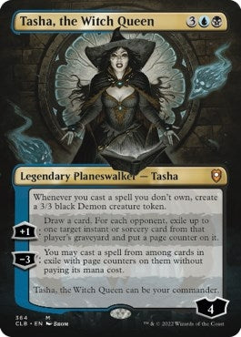 Image for Tasha, the Witch Queen (Borderless) (364) [Commander Legends: Battle for Baldur's Gate]