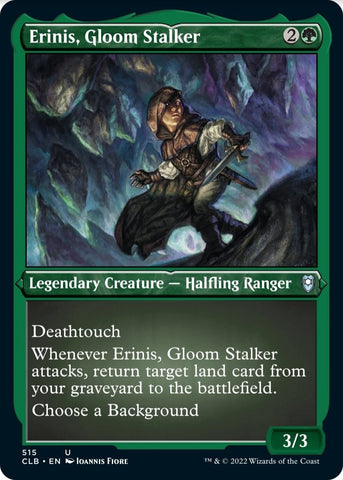 Image for Erinis, Gloom Stalker (Foil Etched) (515) [Commander Legends: Battle for Baldur's Gate]