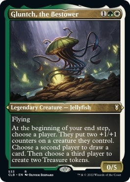 Image for Gluntch, the Bestower (Foil Etched) (533) [Commander Legends: Battle for Baldur's Gate]