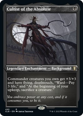 Image for Cultist of the Absolute (Foil Etched) (495) [Commander Legends: Battle for Baldur's Gate]