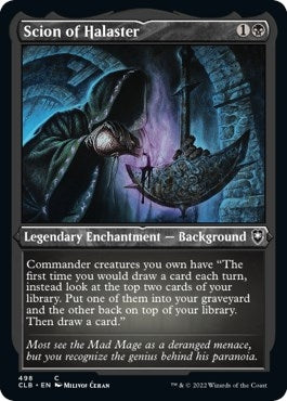 Image for Scion of Halaster (Foil Etched) (498) [Commander Legends: Battle for Baldur's Gate]