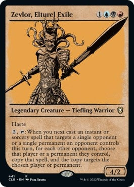 Image for Zevlor, Elturel Exile (Showcase) (441) [Commander Legends: Battle for Baldur's Gate]