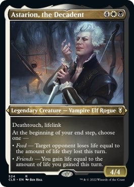 Image for Astarion, the Decadent (Foil Etched) (524) [Commander Legends: Battle for Baldur's Gate]