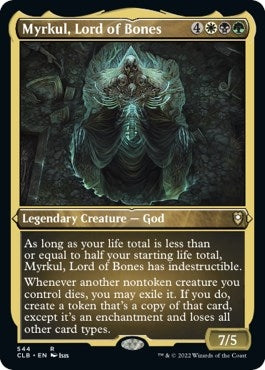 Image for Myrkul, Lord of Bones (Foil Etched) (544) [Commander Legends: Battle for Baldur's Gate]