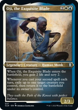Image for Oji, the Exquisite Blade (Foil Etched) (547) [Commander Legends: Battle for Baldur's Gate]
