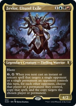 Image for Zevlor, Elturel Exile (Foil Etched) (552) [Commander Legends: Battle for Baldur's Gate]