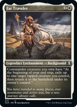 Image for Far Traveler (Foil Etched) (473) [Commander Legends: Battle for Baldur's Gate]