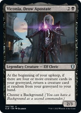 Image for Viconia, Drow Apostate (156) [Commander Legends: Battle for Baldur's Gate]