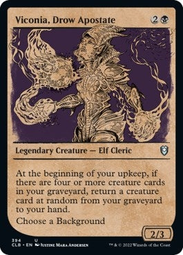 Image for Viconia, Drow Apostate (Showcase) (394) [Commander Legends: Battle for Baldur's Gate]