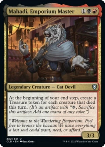 Image for Mahadi, Emporium Master (282) [Commander Legends: Battle for Baldur's Gate]