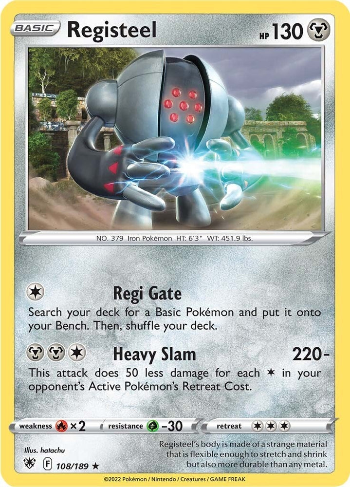 Image for Registeel (108/189) [SWSH10: Astral Radiance]