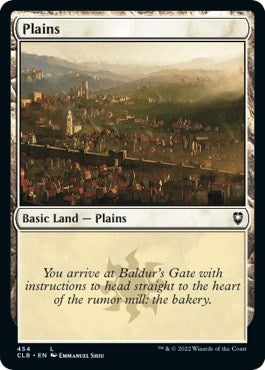 Image for Plains (454) (454) [Commander Legends: Battle for Baldur's Gate]