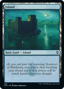 Image for Island (455) (455) [Commander Legends: Battle for Baldur's Gate]