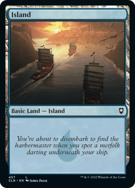 Image for Island (457) (457) [Commander Legends: Battle for Baldur's Gate]