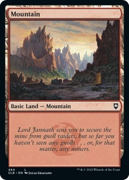 Image for Mountain (464) (464) [Commander Legends: Battle for Baldur's Gate]
