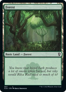 Image for Forest (467) (467) [Commander Legends: Battle for Baldur's Gate]