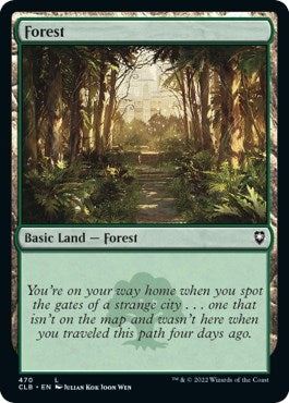 Image for Forest (470) (470) [Commander Legends: Battle for Baldur's Gate]