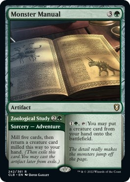 Image for Monster Manual (242) [Commander Legends: Battle for Baldur's Gate]