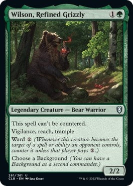 Image for Wilson, Refined Grizzly (261) [Commander Legends: Battle for Baldur's Gate]
