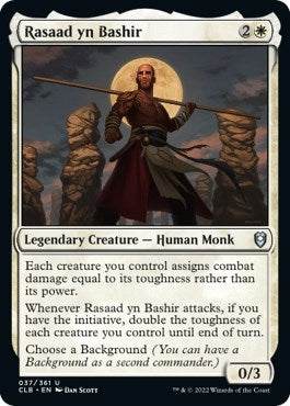 Image for Rasaad yn Bashir (37) [Commander Legends: Battle for Baldur's Gate]