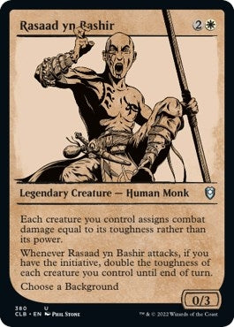 Image for Rasaad yn Bashir (Showcase) (380) [Commander Legends: Battle for Baldur's Gate]